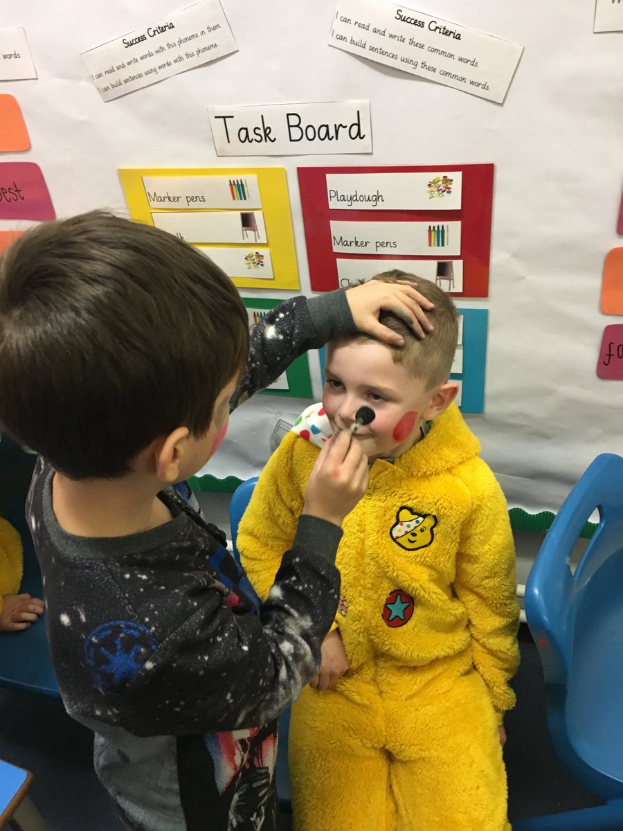 InchtureP's tweet photo. Thank you so much to everyone who took part in our Children in Need activities today!  A massive well done to P2/3 who worked very hard to organise and run the event! We are so proud of you all!  We raised a huge £390!!!  😃🤩👏 @BBCCiN https://t.co/wWSpjYXUiB