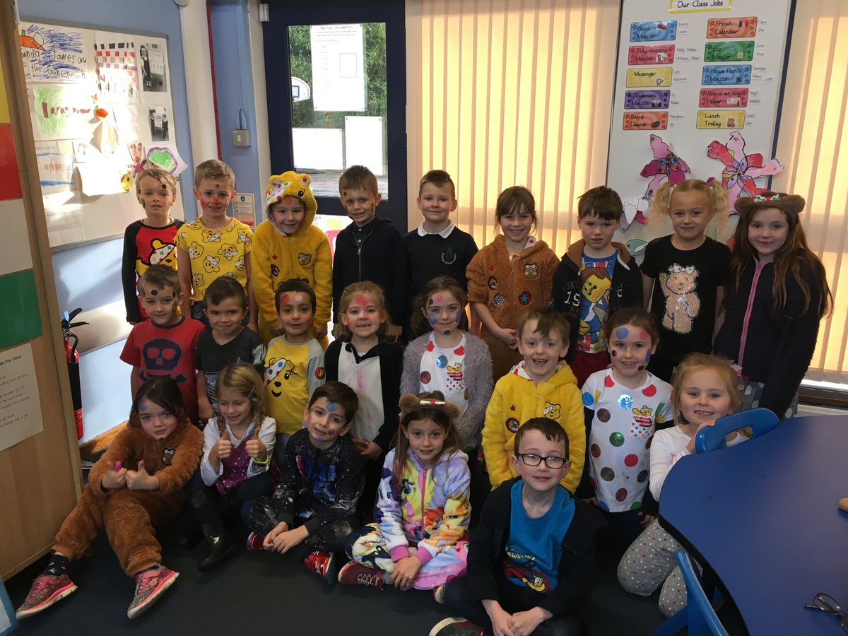 InchtureP's tweet photo. Thank you so much to everyone who took part in our Children in Need activities today!  A massive well done to P2/3 who worked very hard to organise and run the event! We are so proud of you all!  We raised a huge £390!!!  😃🤩👏 @BBCCiN https://t.co/wWSpjYXUiB