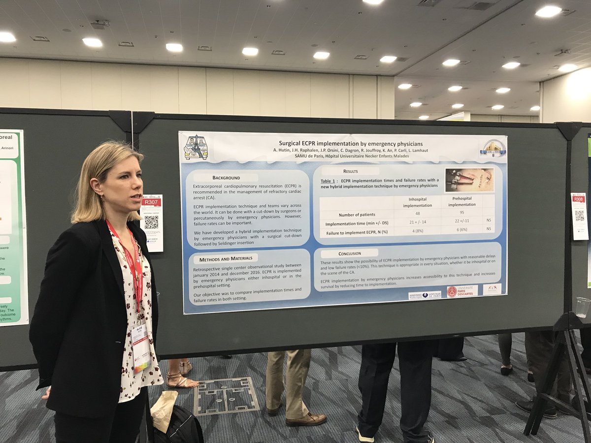 LionelLamhaut's tweet photo. Communication from @samudeparis @APHP with @alice_hutin during #ReSS2017 #AHA17 about Prehospital ECPR https://t.co/JXQ0bVGfVf