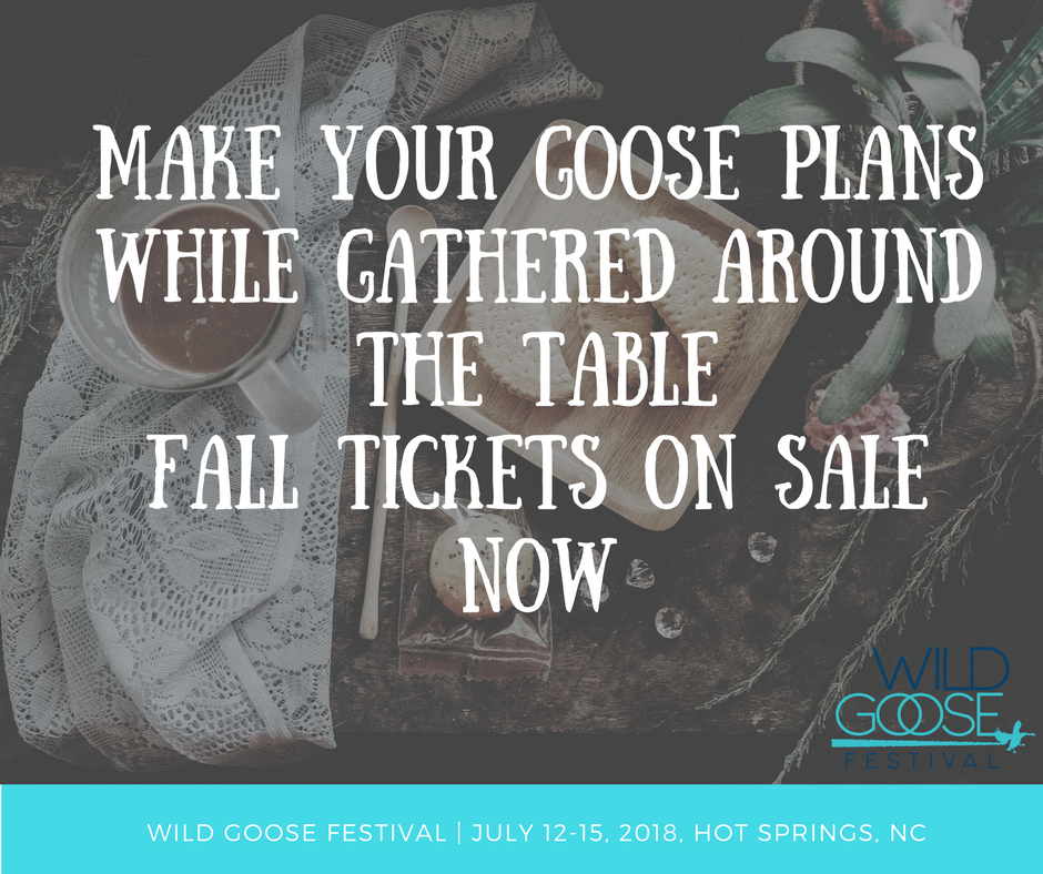 WildGooseFest's tweet photo. It's a good time to start making your #WGF18 plans! Grab your tickets here: https://t.co/VW7WDXDzXa https://t.co/zgxRI5v9Cr