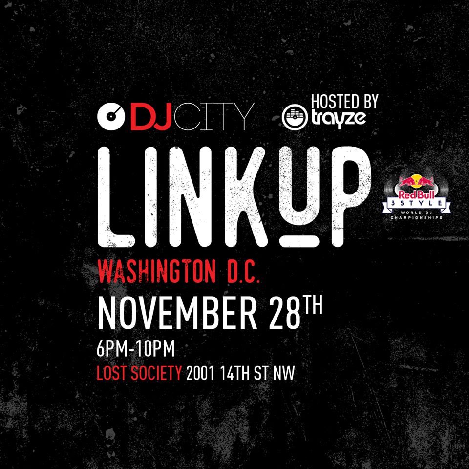 malcolm_x's tweet photo. All my DMV DJs - We’re 2 Weeks Away from the @DJcity DC link up Nov. 28 @lostsocietydc from 6-10p Hosted by @djtrayze and all the @RedBull3Style homies in attendance. RSVP @ https://t.co/dhiDe8tDYr https://t.co/gsY6YVShcz
