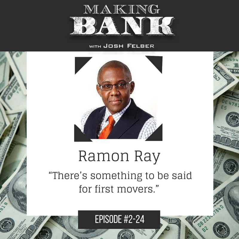 felberjosh's tweet photo. Ramon Ray on #MakingBank : “I really started just from a love of tech, then the internet... https://t.co/xlsg44XopN https://t.co/WBGYS6UsqI
