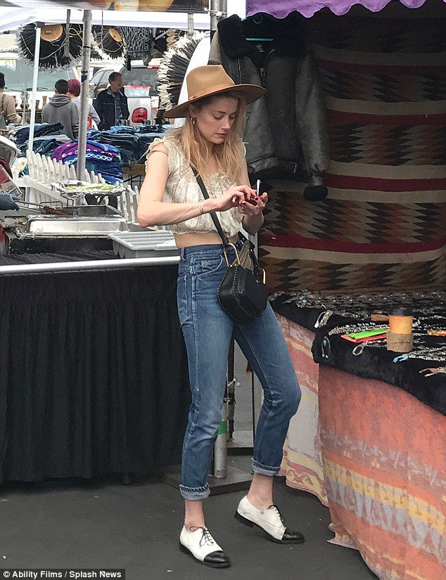 Amber Heard Italia Fans on Twitter: "#AmberHeard spotted at Rosebowl