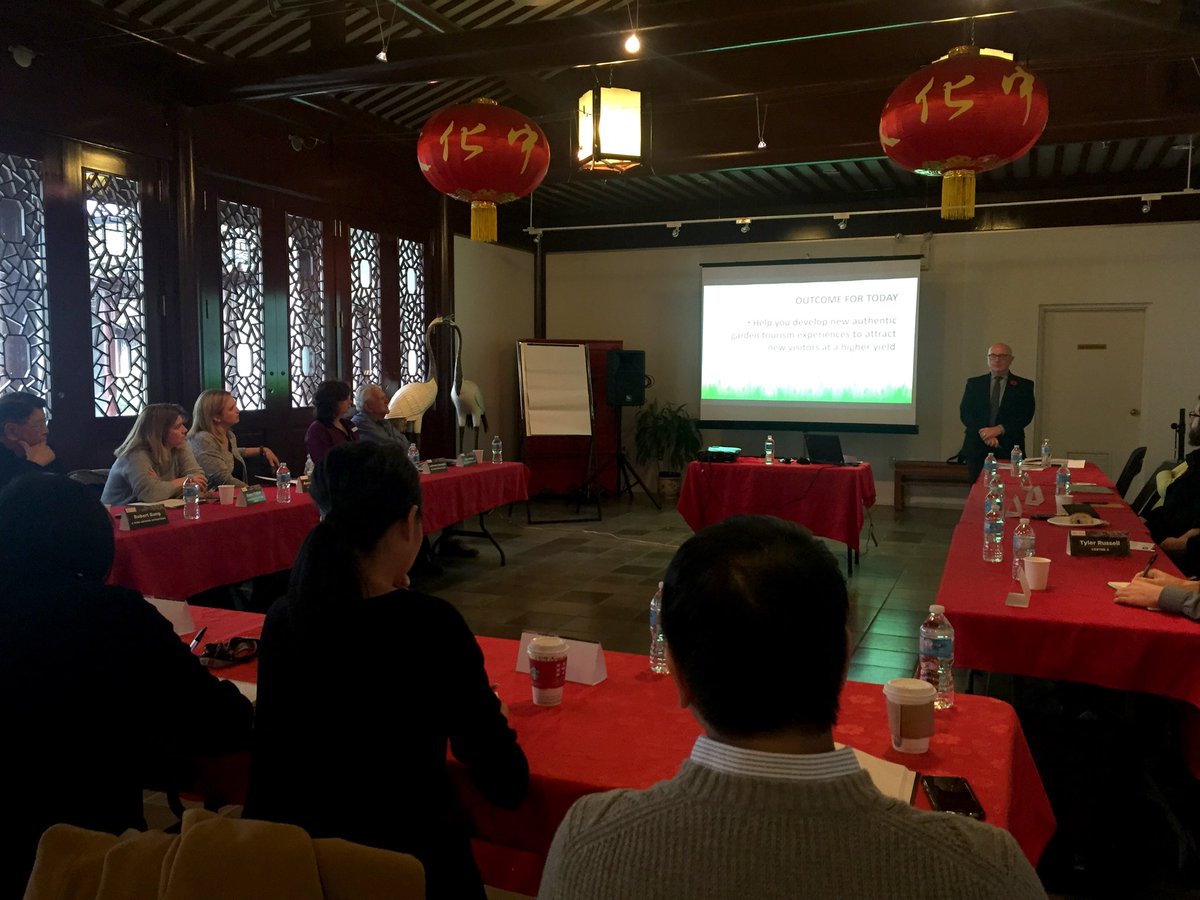 Thank you to all who came out to the #gardentourism workshop at <a href="/vangarden/">Dr. Sun Yat-Sen Classical Chinese Garden</a> last Tues! slideshare.net/mobile/Gardens… #exploreBC #destinationmarketing