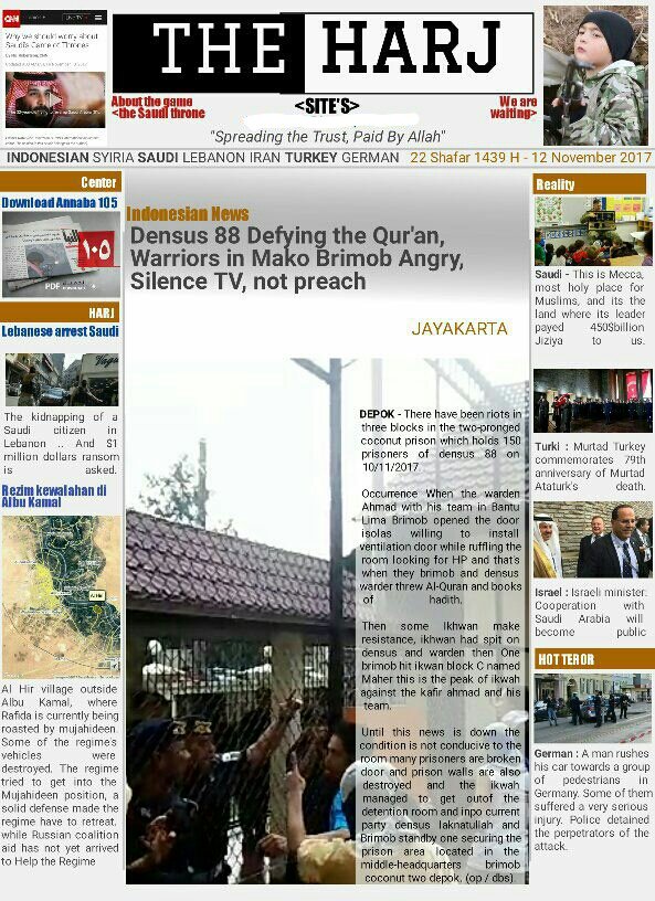 iBRABO_com's tweet photo. Rapid media growth coming from #Indonesia/n #ISIS affiliate group #GEN554, as they begin releasing "The HAJR" daily publication. #RiskMonitoring #OSINT via @iBRABO_com https://t.co/wYWVBwudh9