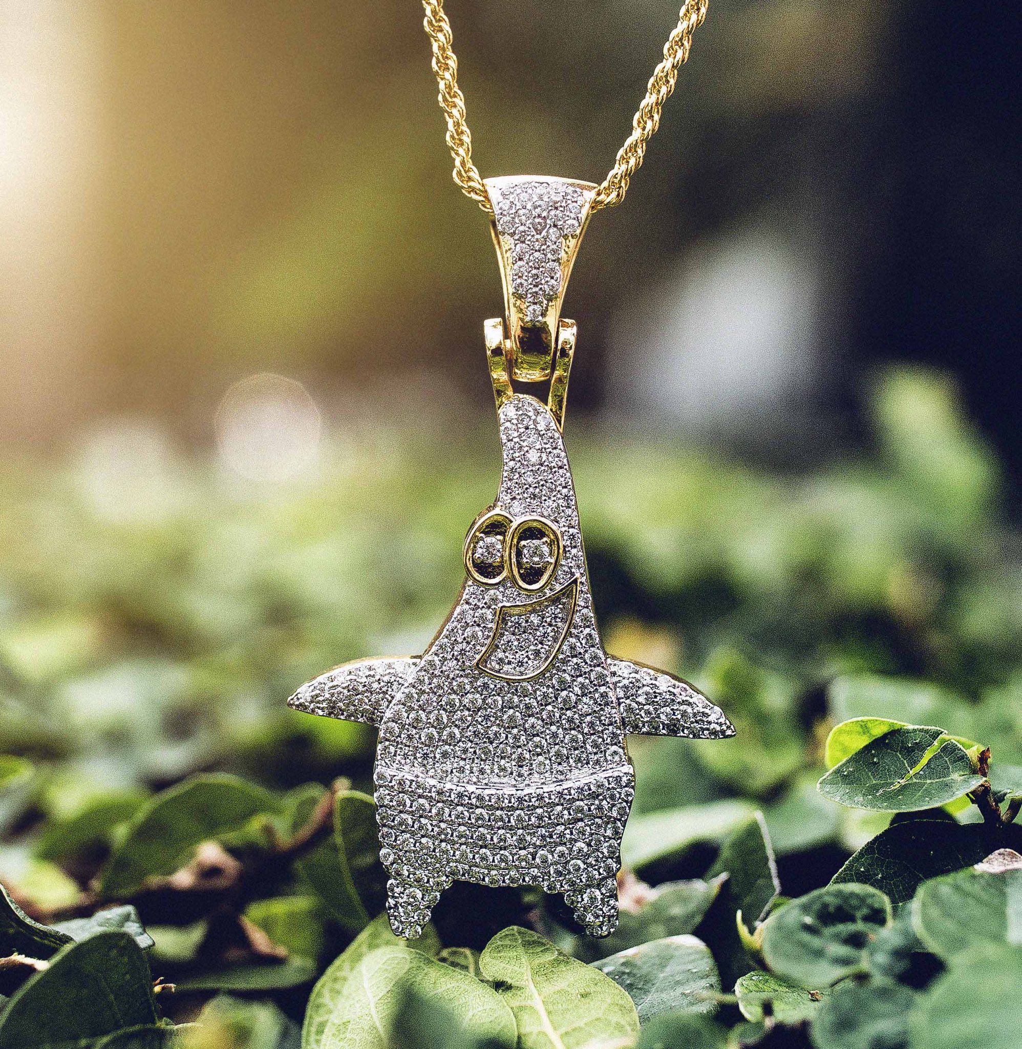 Iced out patrick store star chain