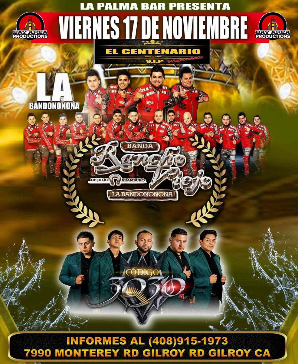 velarde_mauro's tweet photo. Fechas para este fin, paisanos ustedes deciden donde vernos @B_RanchoViejo Bandononona https://t.co/t0LSFWTnkd