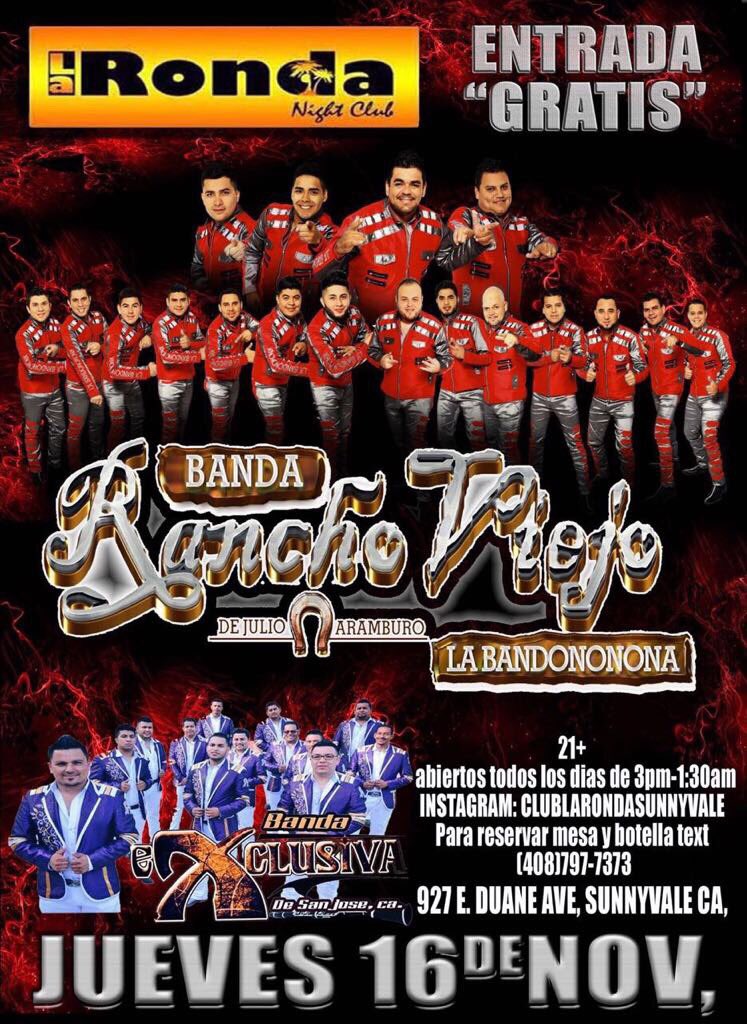 velarde_mauro's tweet photo. Fechas para este fin, paisanos ustedes deciden donde vernos @B_RanchoViejo Bandononona https://t.co/t0LSFWTnkd