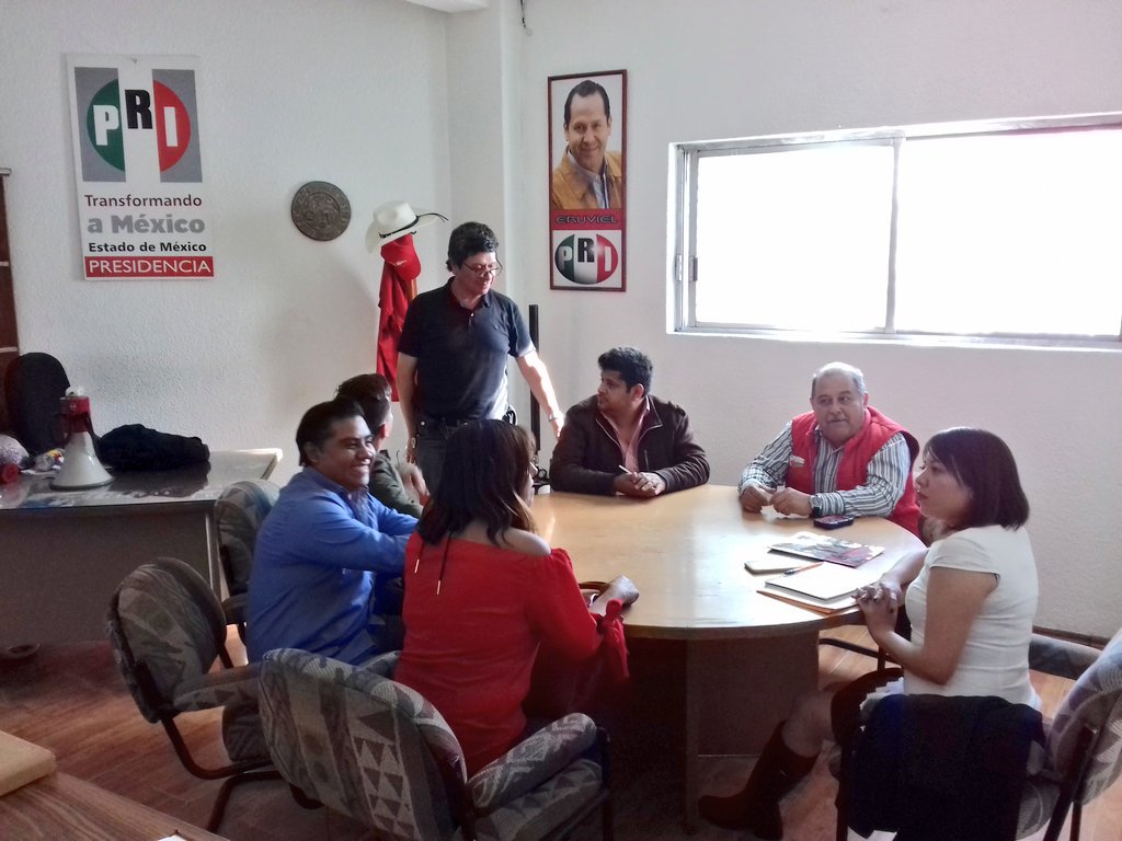 ComitePriTex's tweet photo. Tocando temas de interés para el nuevo rumbo del #PRITexcoco, con nuestra delegada @Dip_Silvia. Juntos fortaleceremos el @ComitePriTex. https://t.co/63WYCTSy0z
