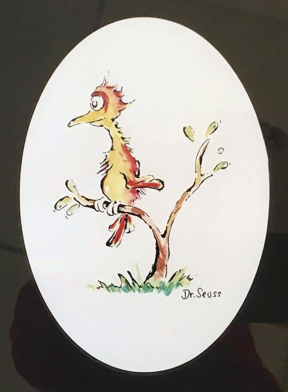AFANYC's tweet photo. On view now: a collection of original mid-century illustrations by #CharlesAddams, Theodor Geisel (#DrSeuss), and #CharlesSchulz https://t.co/WGpH7Ac5Om