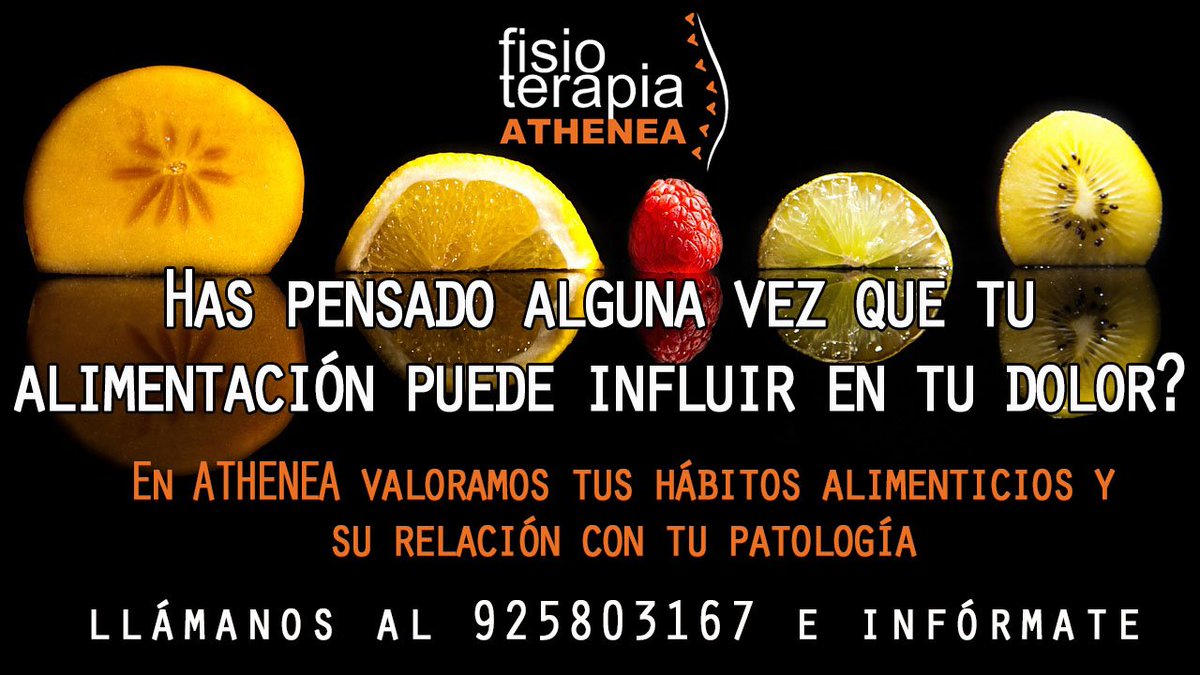 ATHENEATALAVERA's tweet photo. #fisioterapia #atheneatalavera #somosloquecomemos #nutricionenfisioterapia https://t.co/WUKV1ikTuO