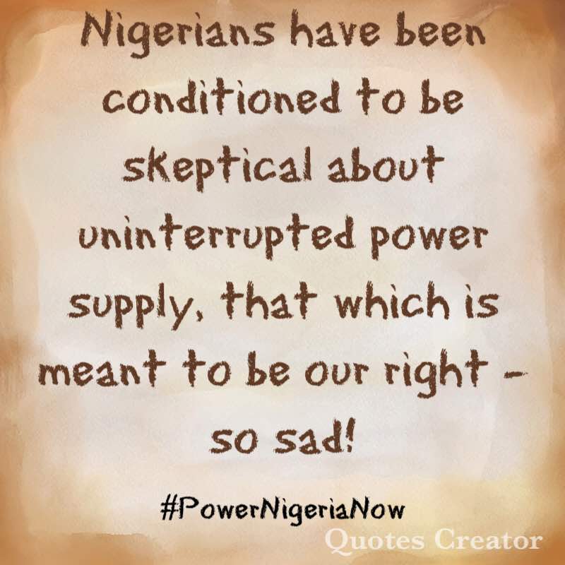 PowerNigeriaNow's tweet photo. #PowerNigeriaNow https://t.co/9q1rInjtx8