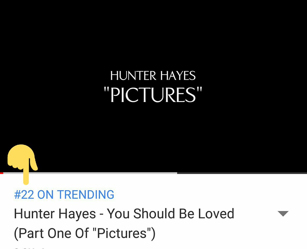 HunterOnTour's tweet photo. The 'You Should Be Loved' music video is #22 on YouTube's trending list! 📺
@HunterHayes #YSBL
Watch: https://t.co/vYgFRuco61 https://t.co/AI5NvIvdnM