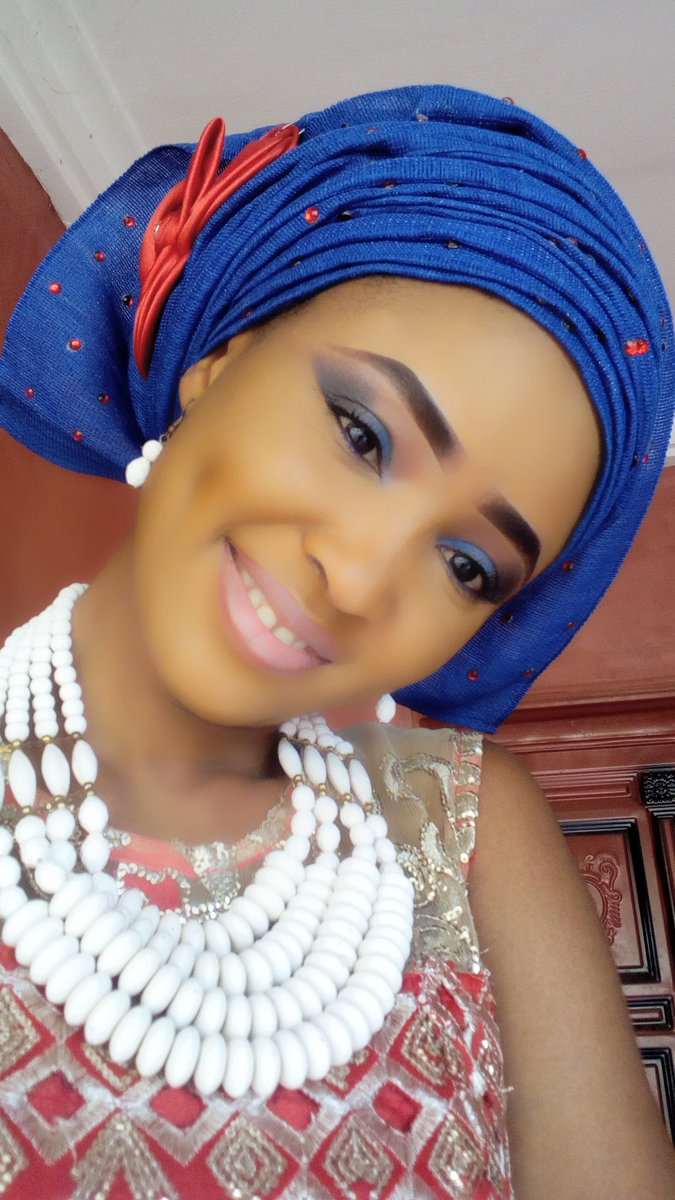 lovikito16's tweet photo. #preparing for a friends wedding 
#sheen's makeover aka my kid sister 
# selfie gele 
#selfcrush
#God's favourite https://t.co/70T70afzNZ