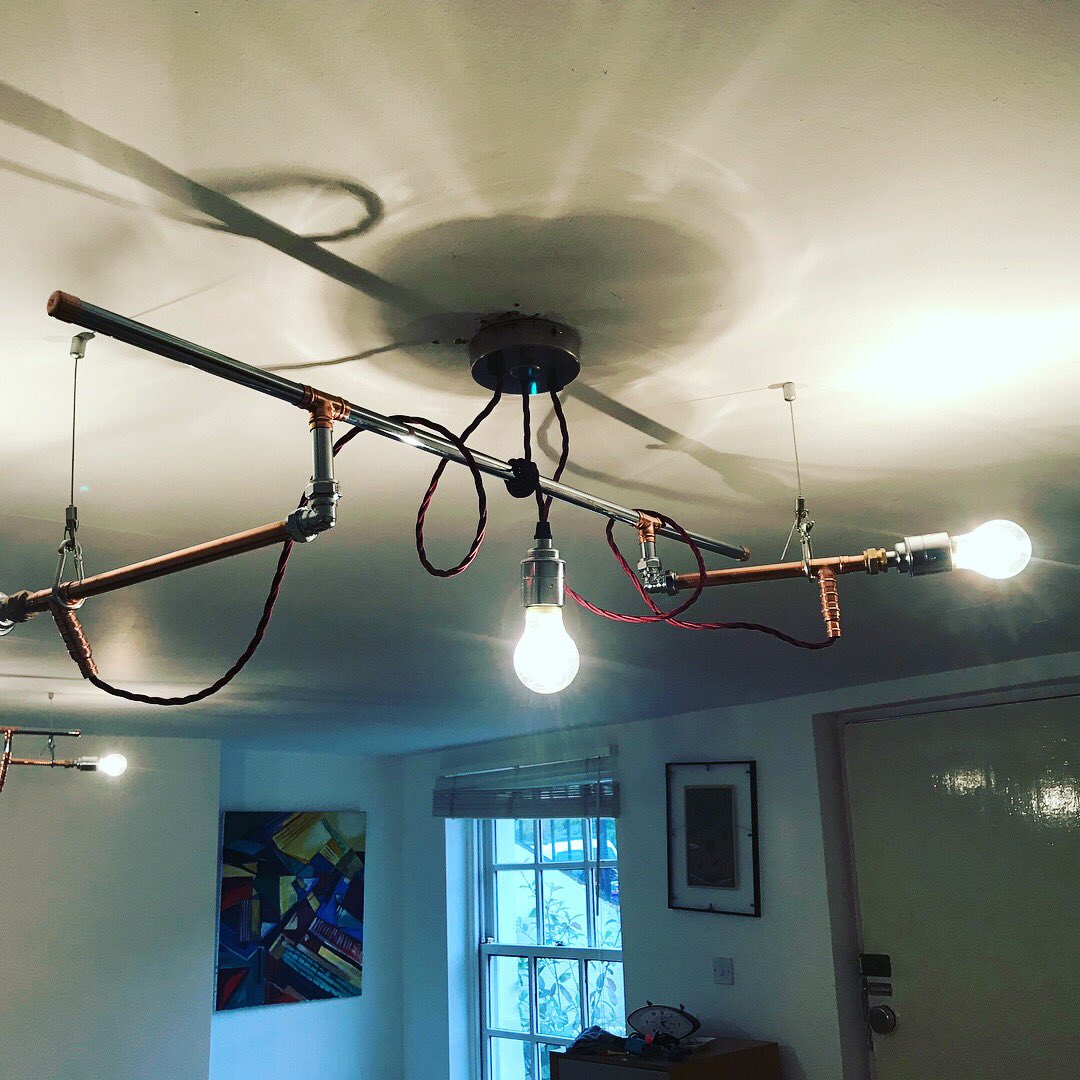 TEDLAMPUK's tweet photo. Another very happy customer. Industrial and driftwood light fittings https://t.co/NWkQVQO11w