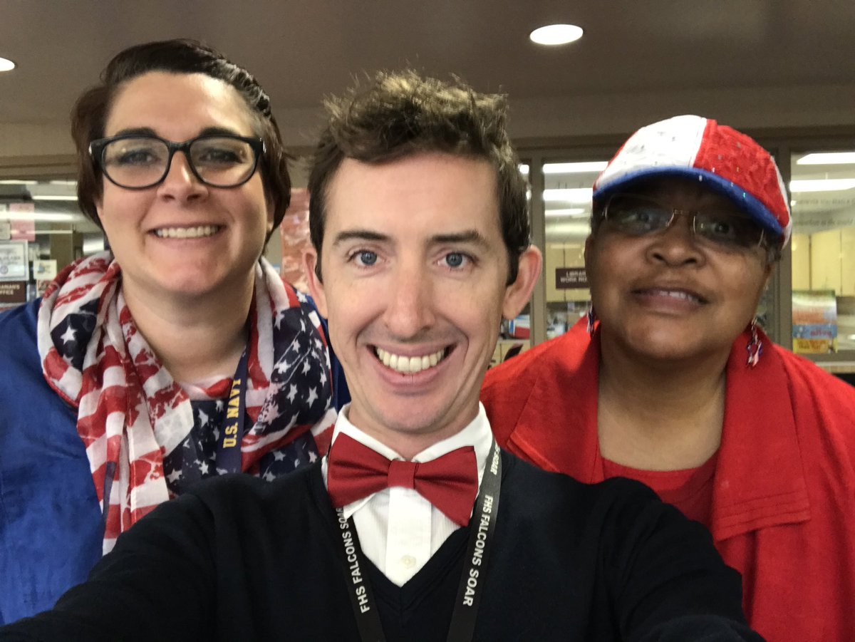 I’m Grateful for our FHS Library Staff for always allowing a quiet place during the work day!! Also, because they promote the importance of Reading! #fsusdpowerup #RedWhiteBlueDay #gratitudesnaps <a href="/ChickLibrary/">Library Chick</a> <a href="/regina_reginaw/">Regina Williams</a>