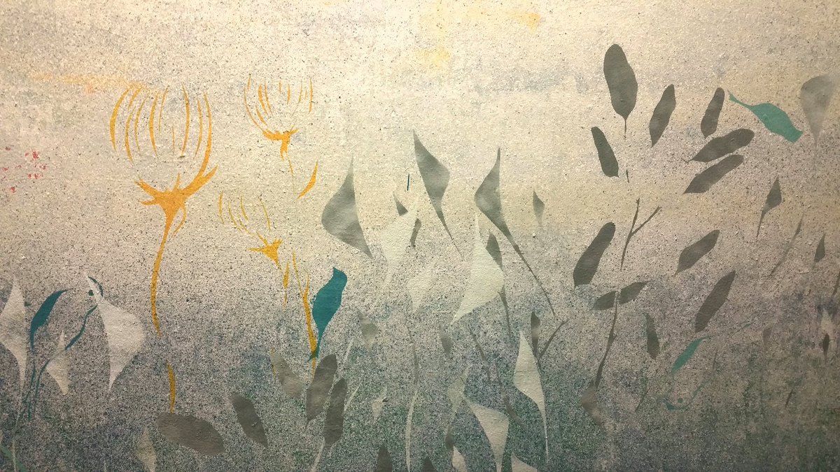 Huckelberri1's tweet image. It's all about the detail... beautiful work by @ZoeHend48518911 @catfordarts #catfordandproud #teamwork #outsidegallery