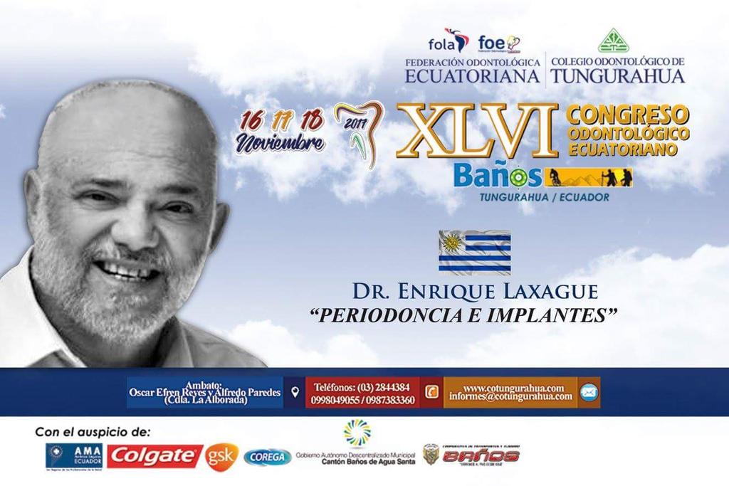 foeeconline's tweet photo. XLVI #CONGRESOODONTOLÓGICOECUATORIANO BAÑOS - ECUADOR
INFORMACIÓN: En Ambato
Telf: (03) 2844384 -0998049055/0987383360 informes@cotungurahua.com @foeeconline @Gorkiespinoza https://t.co/FA6VMJdaTd