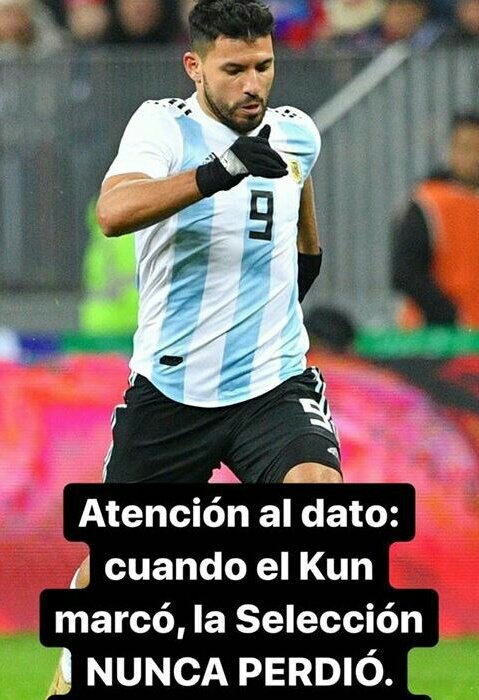 La pelota siempre al KUN!!! El sabe que hacer