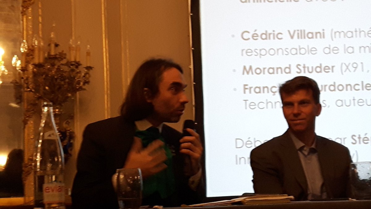 Débat <a href="/XSursaut/">X-Sursaut</a> sur l #IntelligenceArtificielle avec notamment <a href="/VillaniCedric/">Cédric Villani</a>. Les groupes X  participent au débat public sur ce thème central pour notre pays. Prochain événement clé colloque de <a href="/AXPolytechnique/">Polytechnique Alumni</a> sur la France entre ouverture et protectionnisme 30 nov. au <a href="/lecese/">CESE</a>