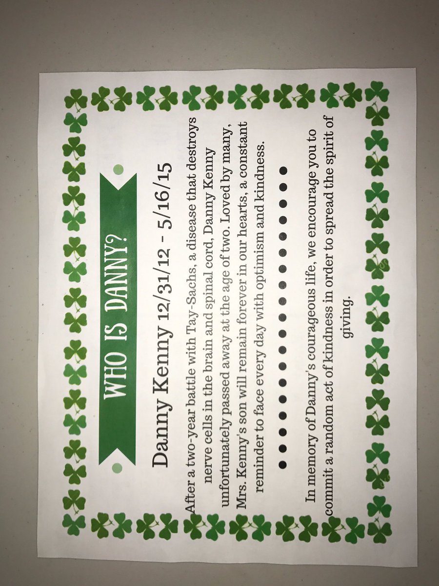 Happy World Kindness Day! 🌍 Pay it forward this week by purchasing Goodie Gram's during lunches in honor of Danny Kenny 💚#CTSFweek <a href="/UpperMerionSD/">Upper Merion Area School District</a>
