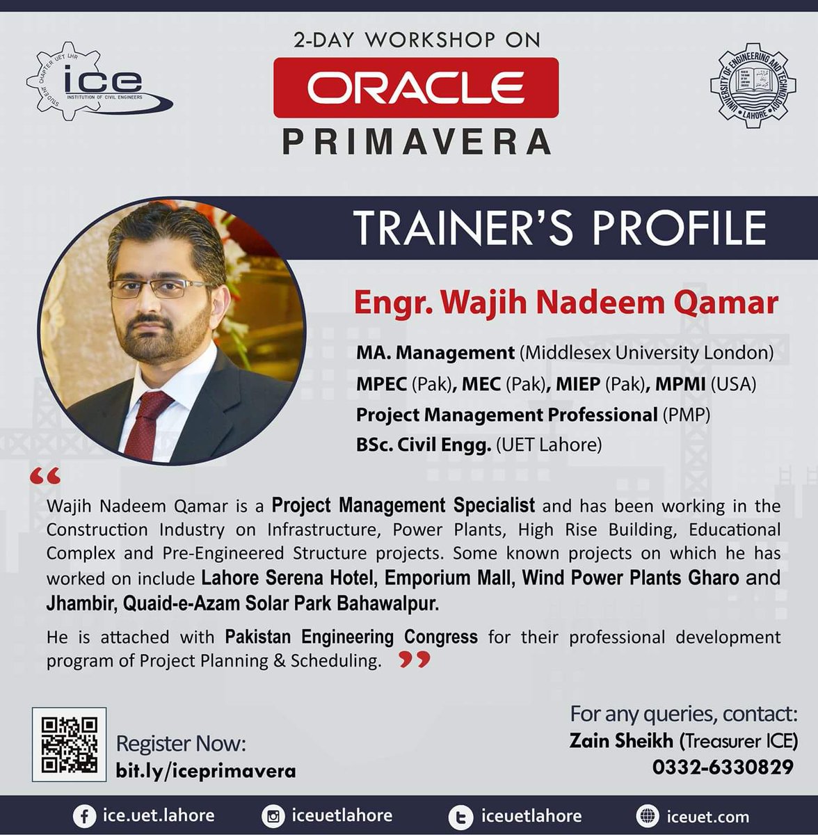 ICEUETLahore's tweet photo. Meet our trainer for the upcoming workshop on Primevara P6. 
#Primevara_P6
#ICE_ UET https://t.co/1bOdZo4lNk