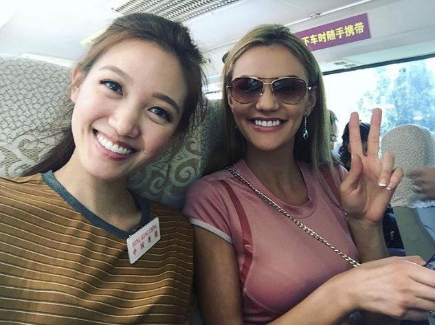 Miss World Romania is loving wearing her Menrad frames while travelling around China🌍🇨🇳 Choose a frame to suit every client by downloading our full catalogue at menrad.com
