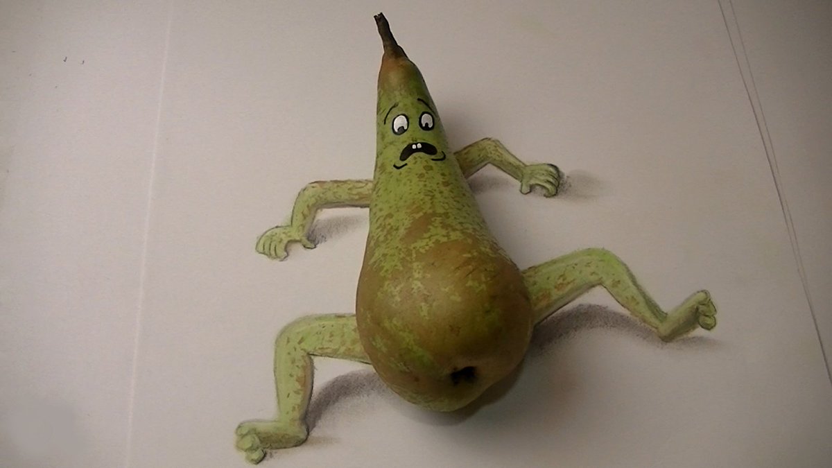 FunArtDrawing's tweet image. plz retweet - Mr. Pear Check it out -&amp;gt; youtu.be/Qa06PAfK0WQ  #drawing #dibujar #tekenen #zeichnen #dessin #disegno #desenhando #dibujo #lukisan #Risovaniye #tegning #vizatim #desenhar
