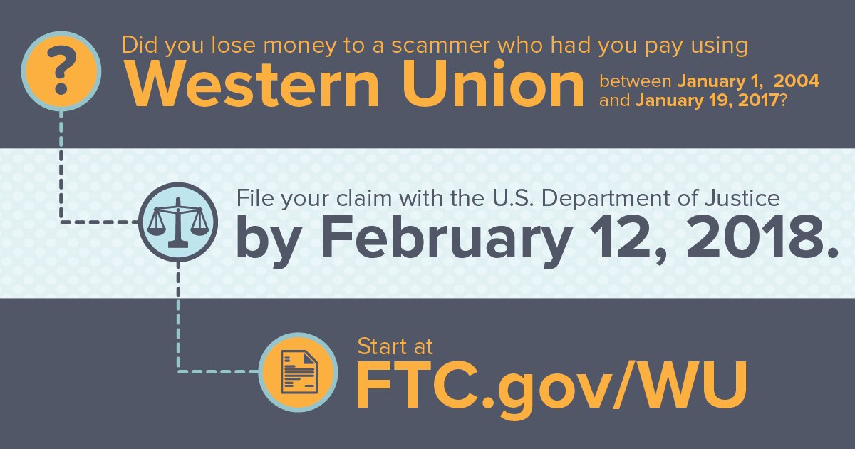 Did you use Western Union to pay a scammer?