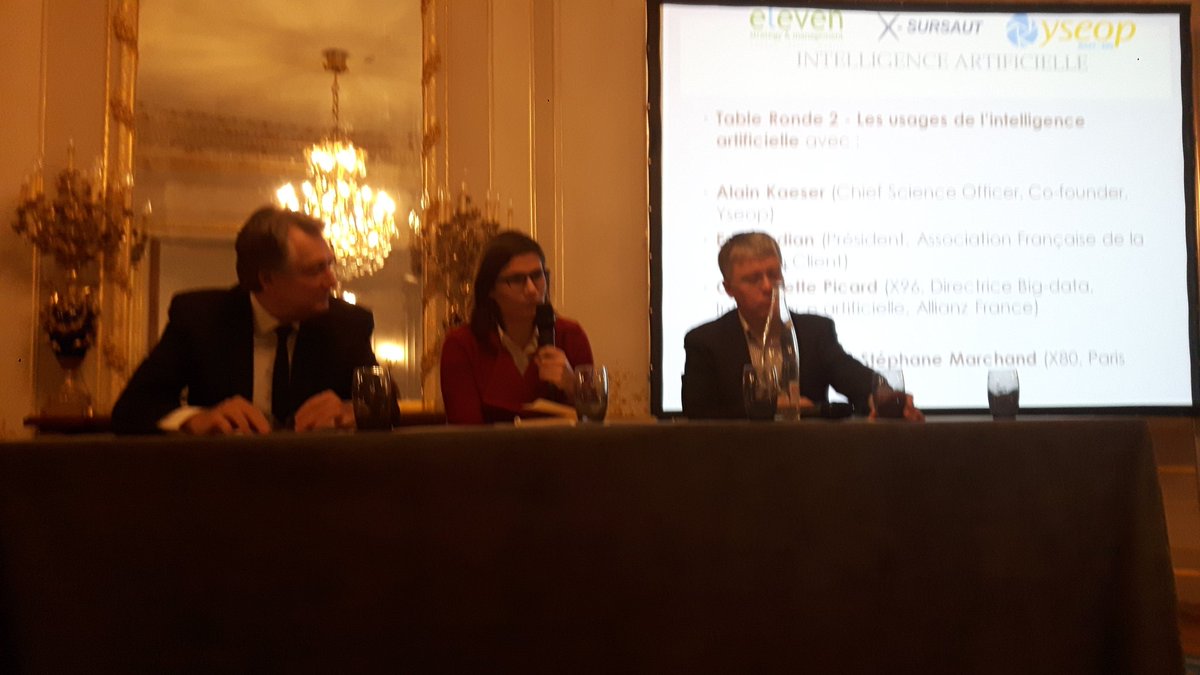 Débat <a href="/XSursaut/">X-Sursaut</a> sur #IntelligenceArtificielle 
Guillemette Picard responsable IA <a href="/allianzfrance/">Allianz France</a> : aucune voiture autonome ne pourra rouler si elle n'est pas assurée