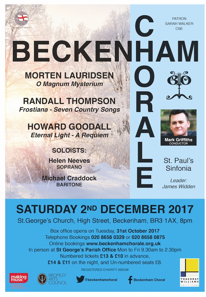 <a href="/CCARA_Beckenham/">CopersCope Residents</a> @MumsnetBromley have you heard about our fab concert on 2 Dec <a href="/StGeorgeBeck/">St George Beckenham</a>?  Hurry tickets going fast! bit.ly/1gb8UAl
