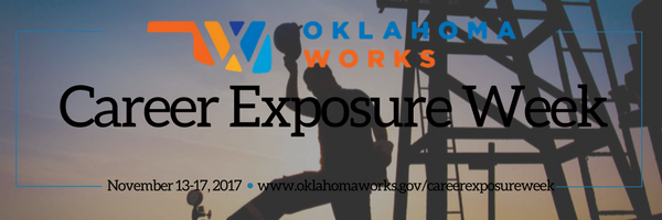 OKLAworks's tweet photo. Dozens of events are happening across Okla Nov 13-17 as part of our 1st statewide #CareerExposureWeek! Learn more https://t.co/Qhn1i2eiJL https://t.co/3LIoXdKwQr
