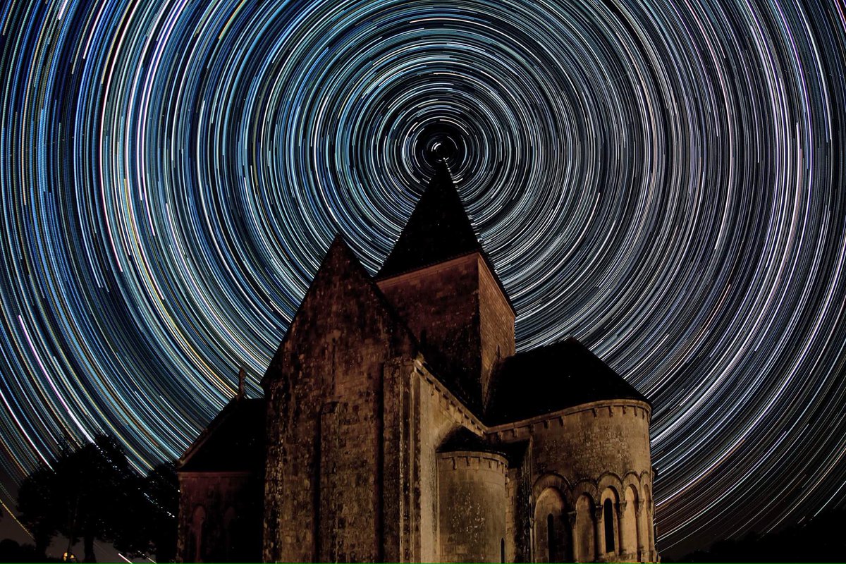 Missed the Jupiter &amp; Venus conjunction but managed to take a Circumpolar image. 4hours in total. 4hours in total. @astrofarmfrance