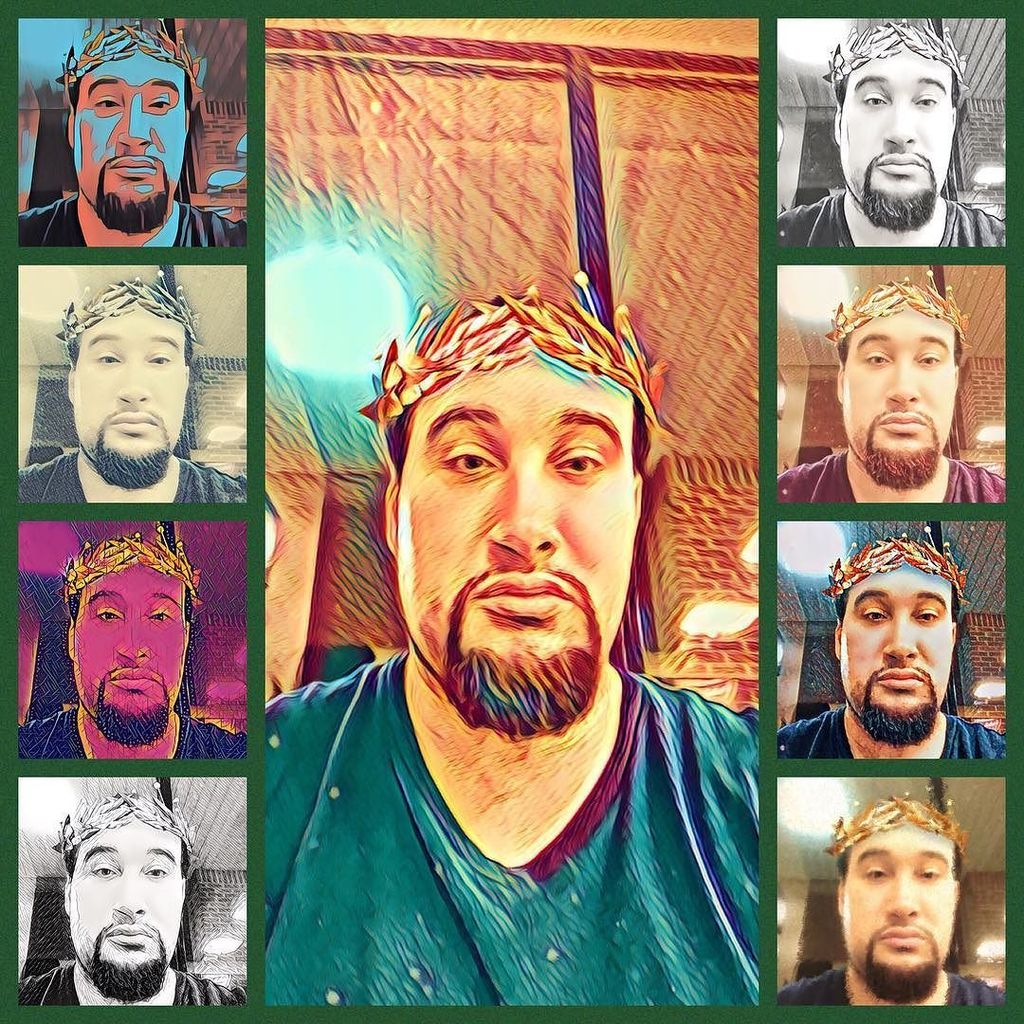kingmac84's tweet photo. We have #filtersonfilters going on here becauseโฆ why the hell not? #prisma #kingmac https://t.co/VlKrqfBnTs https://t.co/vIdycUrC3f