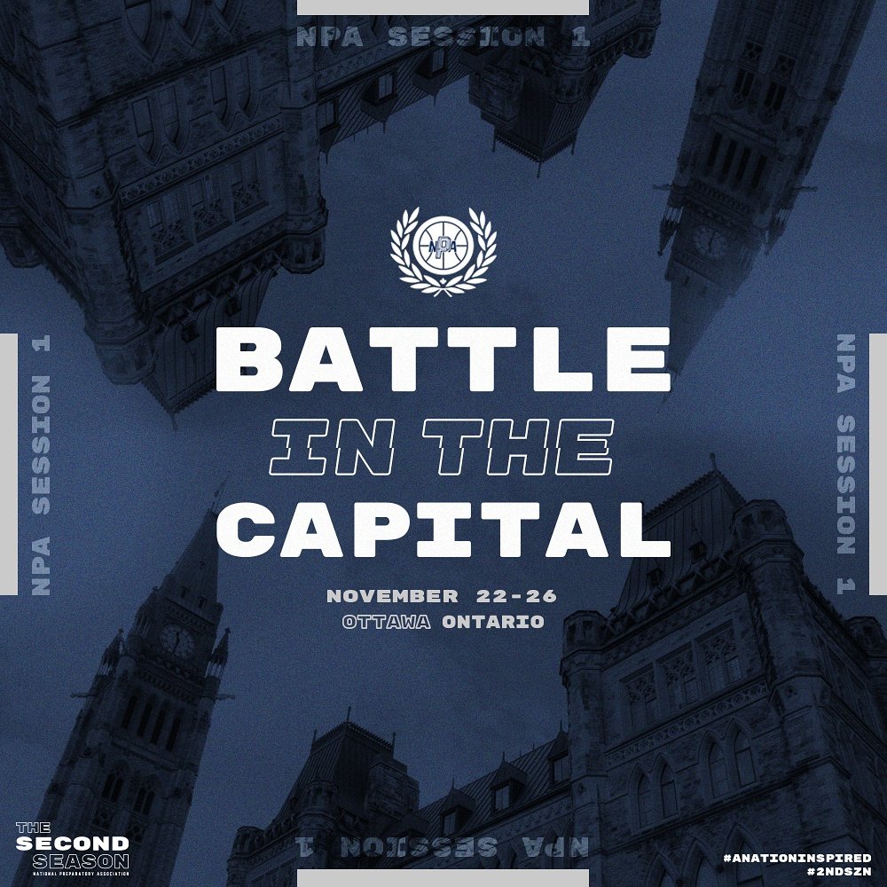 NPACanada's tweet photo. Dave DeAveiro &amp; McGill Redmen confirmed for Ottawa's Battle in the Capital Nov 22-26! #ANationInspired #NPA 🍁🏀 https://t.co/QY4oMDdzPX