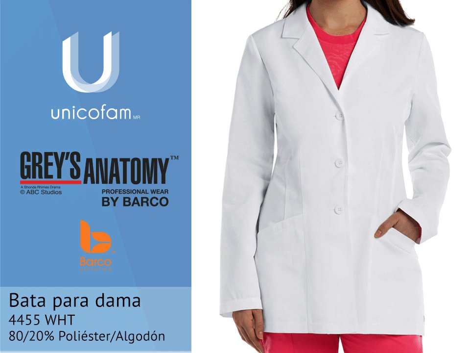 UNICOFAMOFICIAL's tweet photo. #Unicofam #GresAnatomyMexico #BarcoMexico #Batadoctora
Grey´s Anatomy by Barco Bata dama modelo 4455 WHT
Precio $1,540 Pesos MX
Talla XS-XL https://t.co/cqL76akUgj