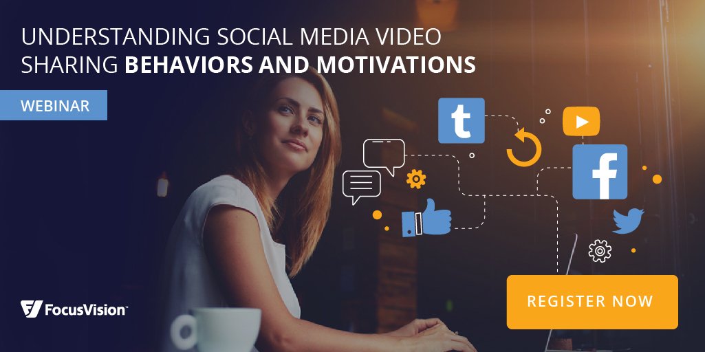AAOrabi's tweet photo. Video is a key vehicle for brands to create engaging content. Join @FocusVisionInfo for their next webinar as they discuss the results of a new study that explores the impact of branded video sharing https://t.co/0sBJC5U34g https://t.co/TzpXAeTsbV