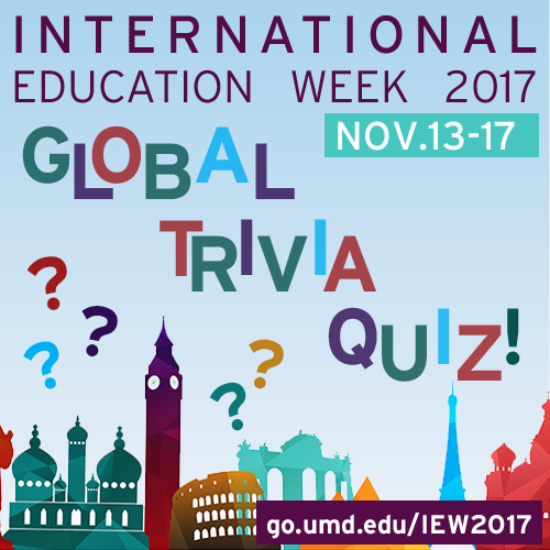 SmithSchool's tweet photo. What are the estimated number of languages in the world? Take our #GlobalTriviaQuiz and test your global knowledge: https://t.co/0p84KUtoQS  
#IEW2017 #SmithGoesGlobal #SmithTerps #Terps #UMD #bschool #global #quiz @SmithGoesGlobal https://t.co/2sk2zuZ5Xj