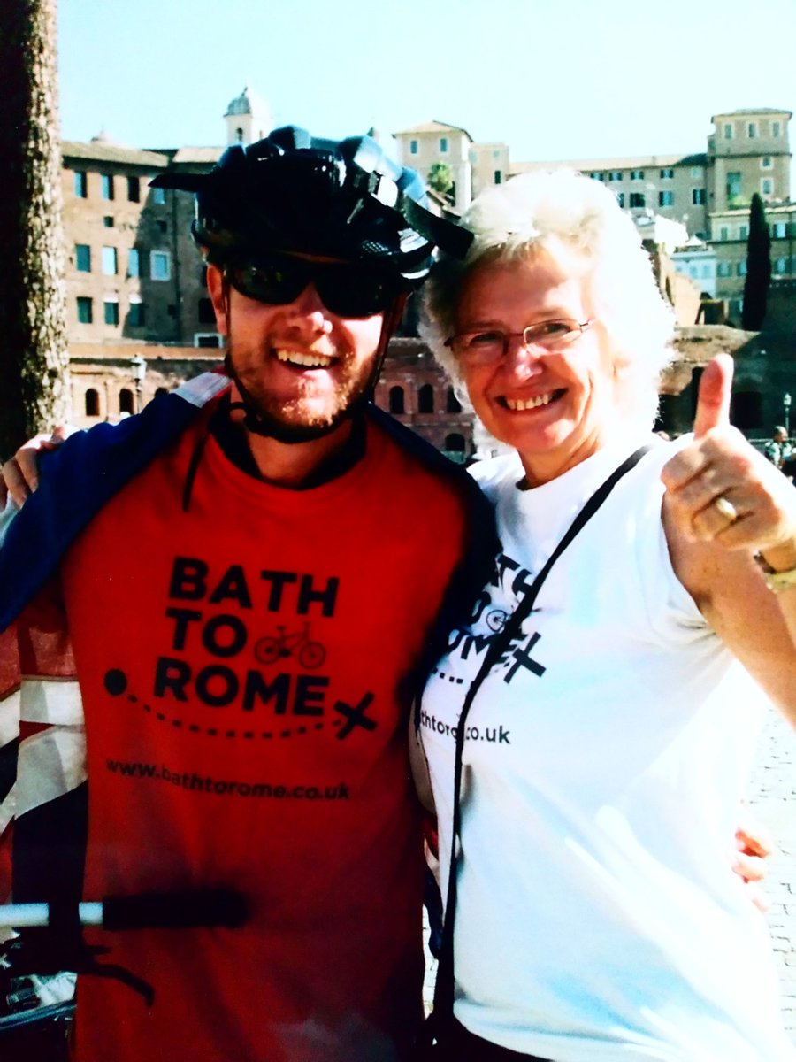 racingruth's tweet photo. @oldpostofficepz thank you for your support for my son Phil @bathtorome I'm a very proud mum! https://t.co/taZNEibpbI
