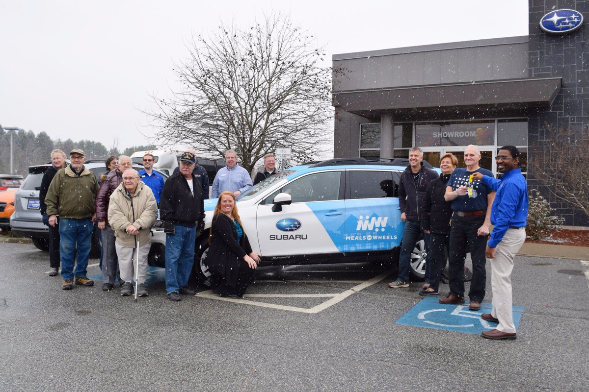 We proudly handed off keys to this '18 #Subaru #Outback donated by @subaru_usa to help the Waterbury Area Senior Citizens Association #MealsonWheels w/ their growing demand.

#50carsfor50years #SubaruLovestoHelp #SharetheLove #Vermont #VT #communitydriven #802cares ^ko
