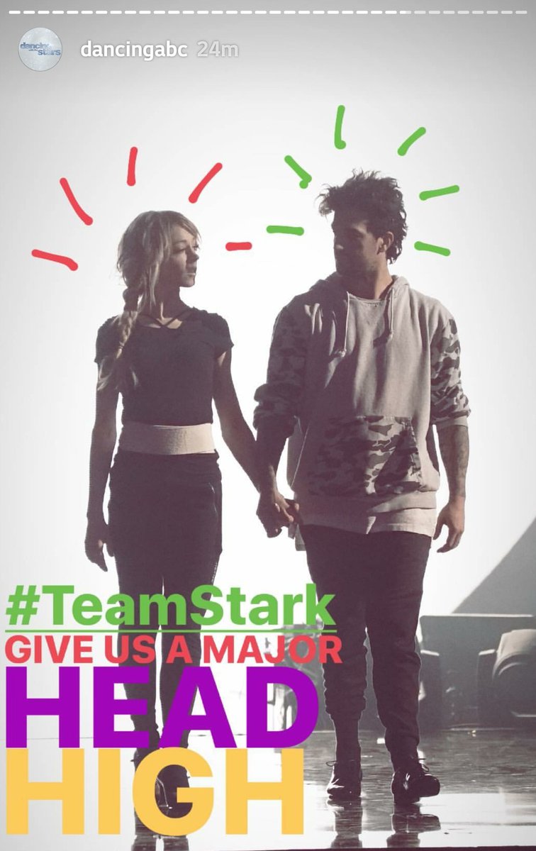 TeamSTARKFans's tweet photo. i've abandoned this account for a bit but with so many things going on.. it's hard to keep up 😩

but anyways...

It's #TeamSTARK day! Who's ready for their Tango and Contemporary? Let's get these two to the Finale and to that mirrorball trophy! #DWTS https://t.co/8OKJ0mYUkb