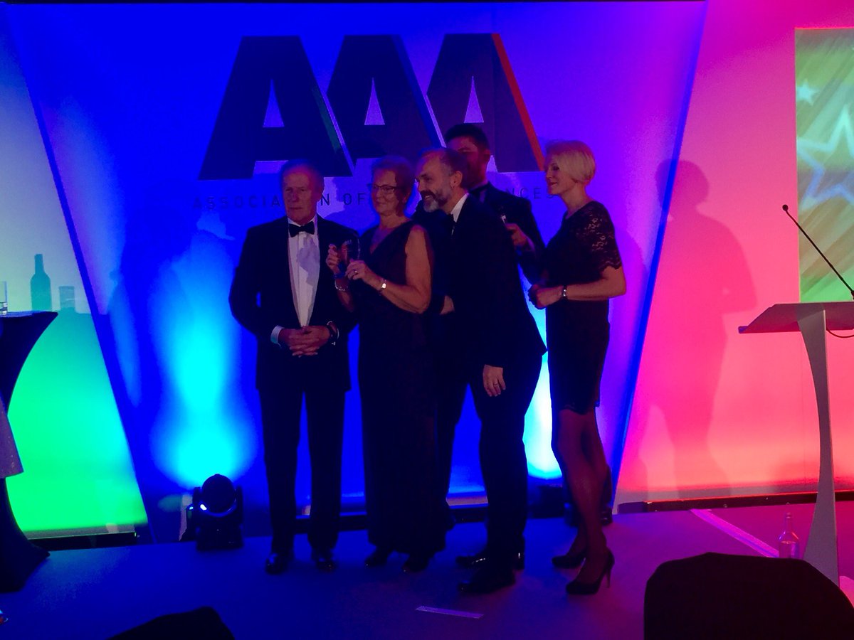 Well done Jill &amp; Don - our amazing volunteers who just won Volunteers of the Year Award #AAAE2017