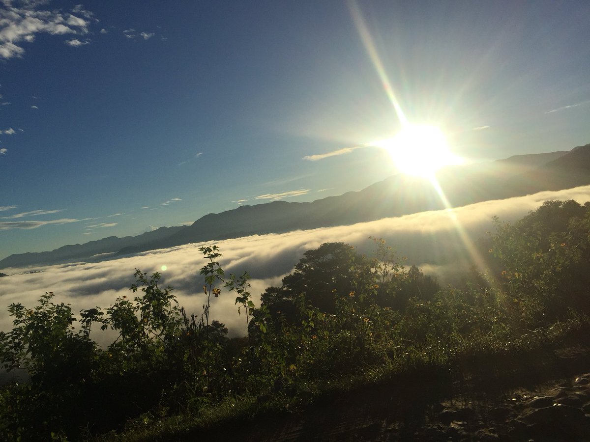 TitserChef's tweet photo. #RXGreets Good Morning Kikay barkada sharing this amazing view from Sagada #LooooongWeekend Off to Bolinao with fambam. Thanks @ricaggg https://t.co/VnuAJFOgYb