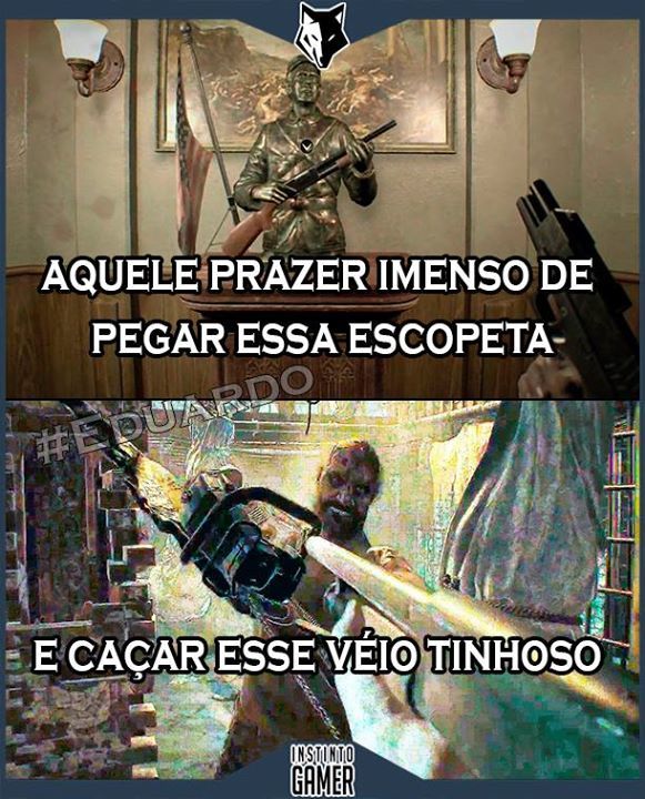 oficialcvg's tweet photo. só quem jogou RE7 sabe como foi maravilhoso pegar essa belezinha e caçar esse véi kk

#Eduardo
Curta o Instinto Ga… https://t.co/gJhyenSQ9j https://t.co/PdDiyp3hyu