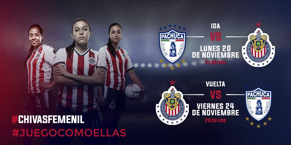 ChivasFemenil's tweet photo. ¡Quedaron definidas las fechas para disputar el 🏆 vs. @TuzosFemenil! 🙌🇦🇹 Checa los detalles👉 https://t.co/VJ3molkVqU #JuegoComoEllas 😃 https://t.co/kfF3uUEBEs