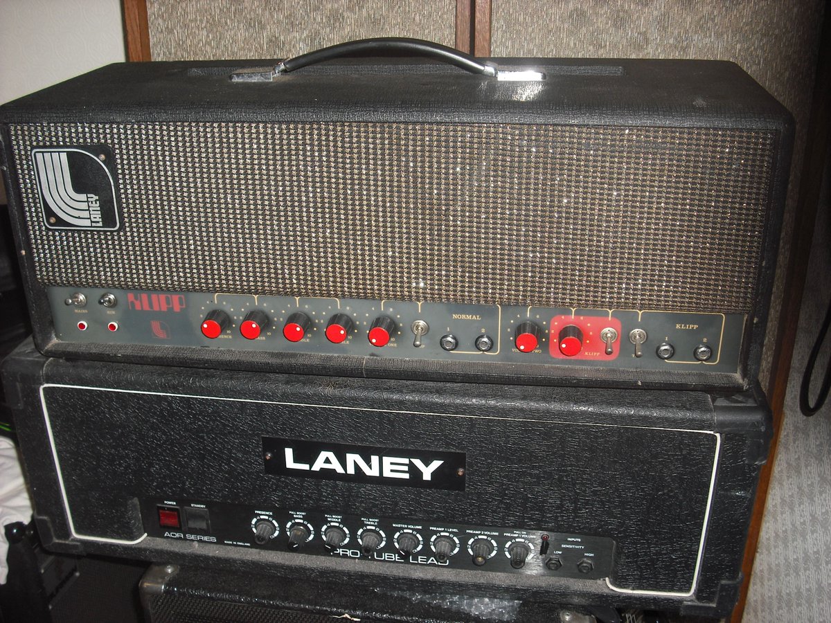 Amp_stack's tweet photo. Laneys day. #Klipp #AOR #Laney #laneyamps #valveamps #valveamplifiers #vintageamps https://t.co/FVCaw0apuM