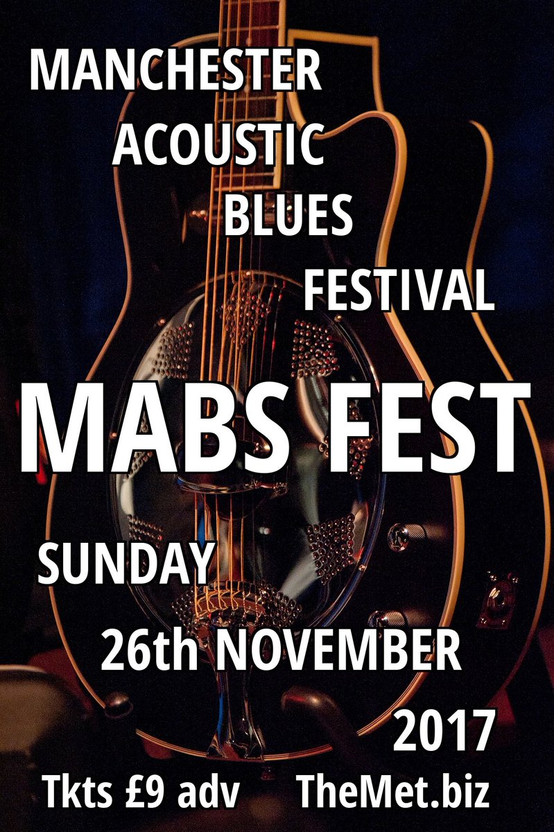 MABSFest's tweet photo. See @EllesBailey @BluesmanMikeF Special Guests &amp; hear European Blues Awards results for first time at #Manchester Blues #MABSFest Sun 26 Nov @TheMet Get last of Early Bird £9 tkts now #Blueshour https://t.co/vSjDVoP7uc https://t.co/iBjydYr7zp