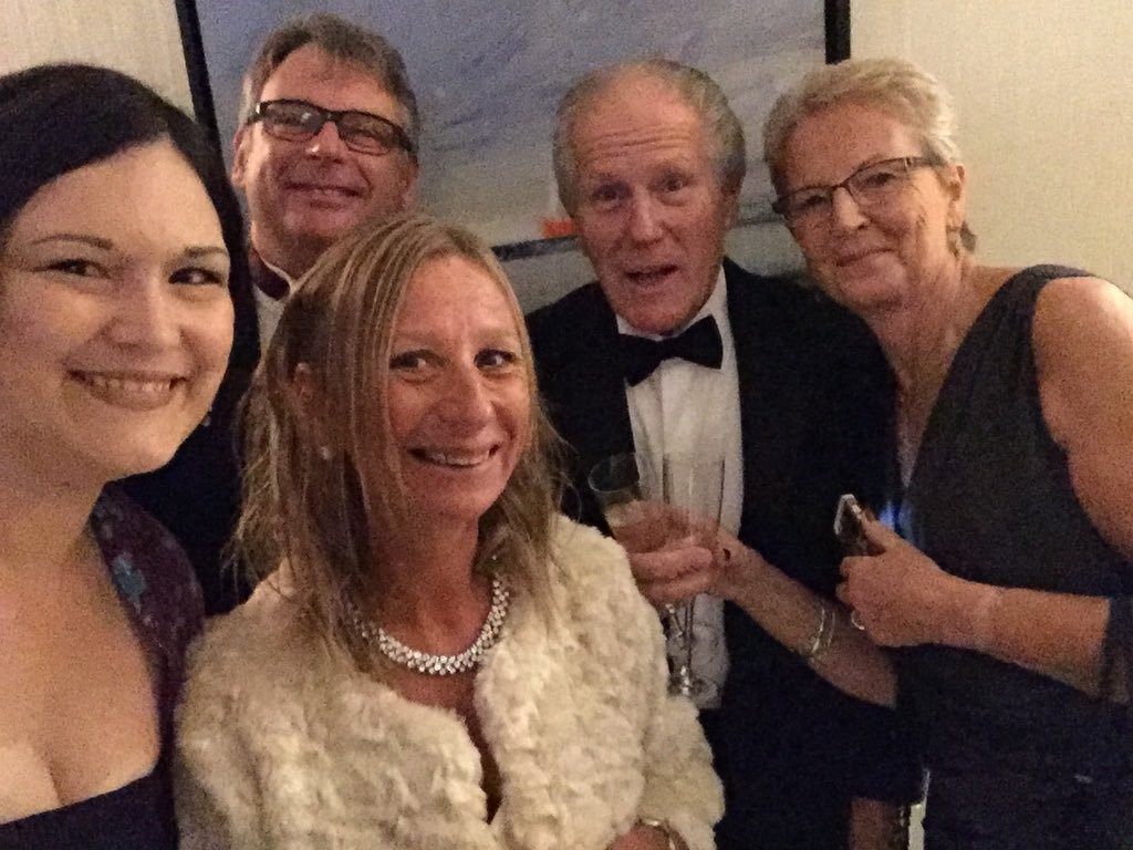We are with <a href="/Helimed29/">Helimed 29</a> Doctor @simontopham &amp; #volunteers Jill &amp; Don McLaren at the @AsoAirAmbulance #AAAE2017   Good luck to all nominees tonight