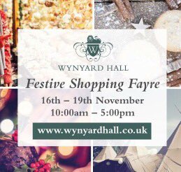 URBANFUDGE's tweet photo. It's that time of year again 😱🎅🏻🛍🎁
Get your skates on down to Wynyard Hall this week for the amazing Christmas fair! We will be in the marque from Thursday till Sunday ⛸❄️😀🍭 https://t.co/4wNJmNt9Oq