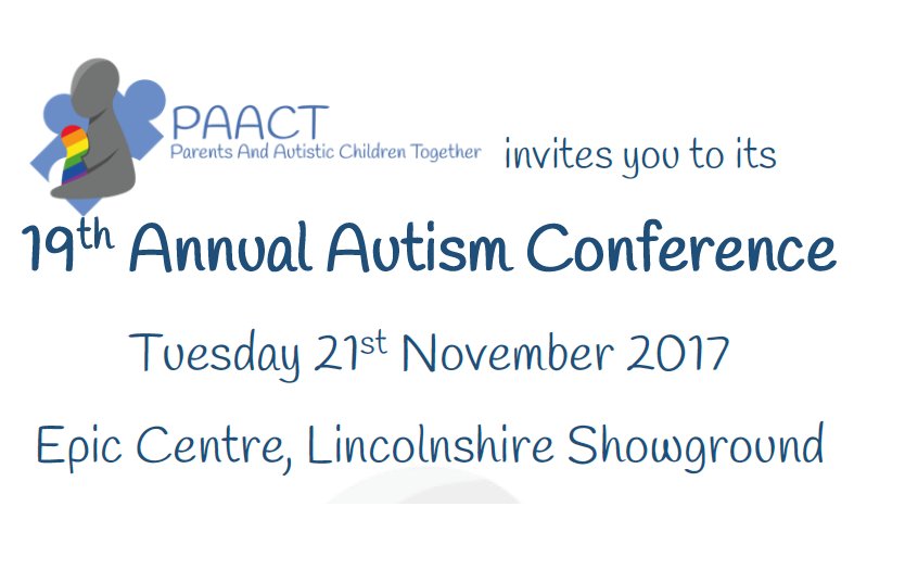 Autism_Links's tweet image. #PAACT 19th Annual Autism Conference - for full details and booking your place please email paactsupport@hotmail.co.uk ow.ly/lYrG30gxjT8 #autism #autismconference